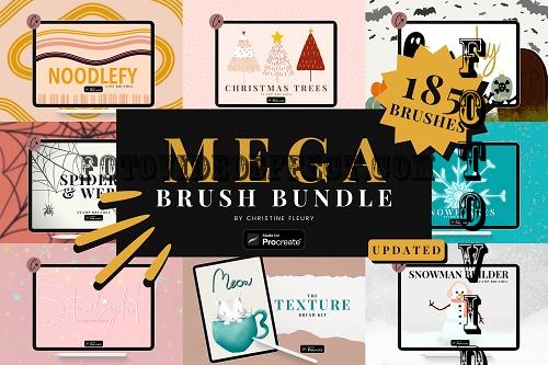 Mega Brush Bundle for Procreate - 1042014