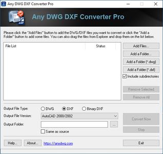 Any DWG DXF Converter Pro 2023.0
