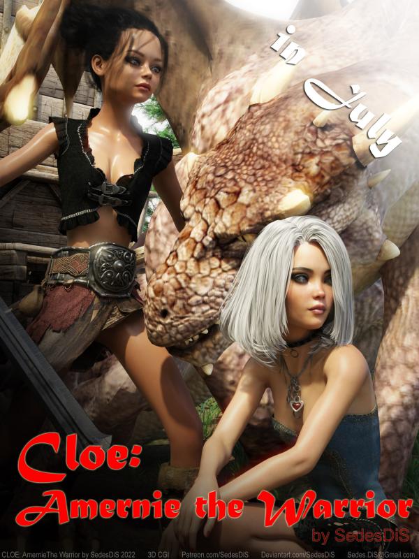 SedesDiS - CLOE: Amernie the Warrior in July - Ongoing 3D Porn Comic