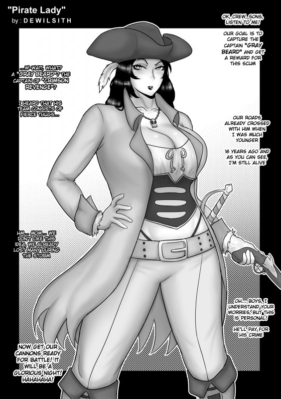 [Lucifear] Pirate Lady [English] Hentai Comics