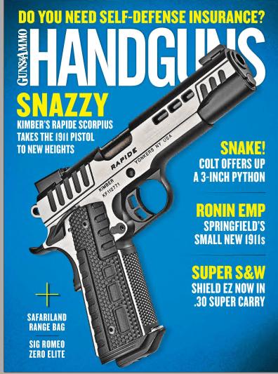 Handguns   Vol. 36, No. 4, August/September 2022