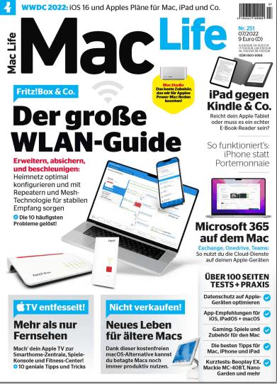 Mac Life Germany   Juli 2022
