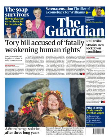 The Guardian   22 June 2022