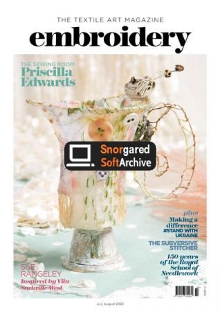 Embroidery Magazine – July/August 2022
