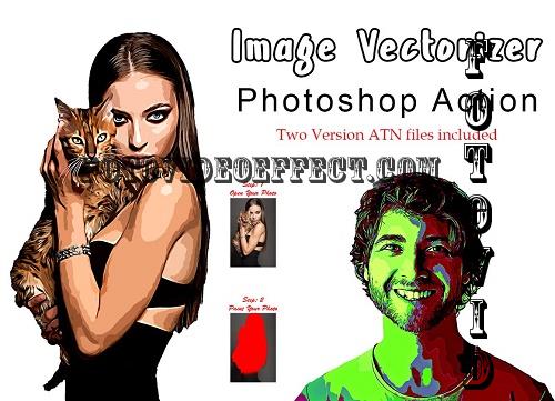 Image Vectorizer Photoshop Action - 7339971