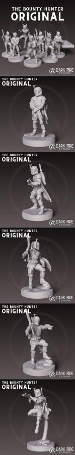 3D STL The Bounty Hunter Original