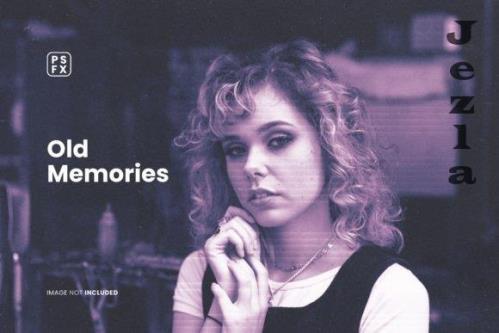 Old Memories Photo Effect - H9S7TRH