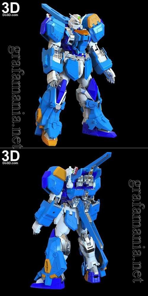 3D STL Duel Gundam Assault Shroud Full Body Armor