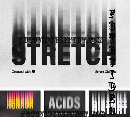 Xerox Stretch Text Effect - 7340780