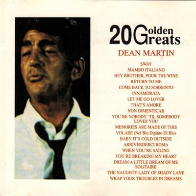 Dean Martin – 20 Golden Greats (1986) MP3