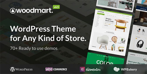 ThemeForest - WoodMart v6.5.4 - Responsive WooCommerce WordPress Theme - 20264492 - NULLED