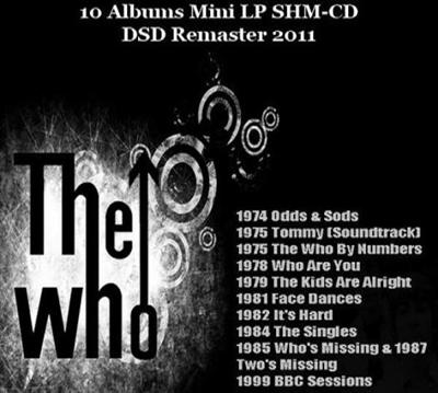 The Who   10 Albums Mini LP 1974 99 (14 SHM CD DSD Remaster) (2011) MP3