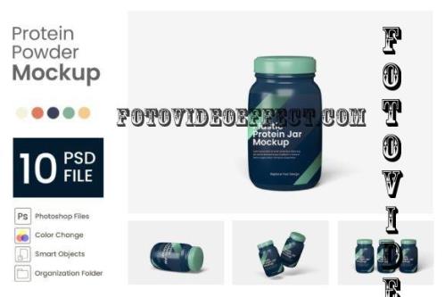 Protein Powder Mockup  - 10 PSD