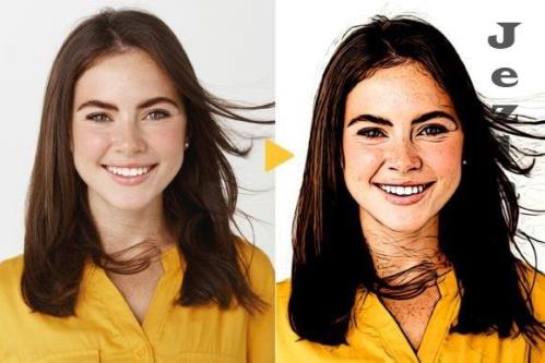 Cartoon Effect Action