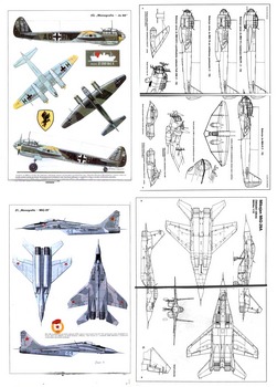 Aero Plastic Kits Revue 1991-1992 - Scale Drawings and Colors