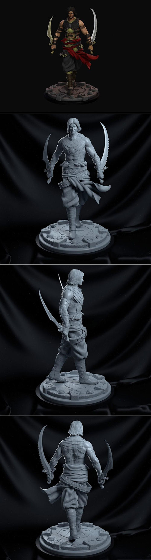 Prince of Persia 3D STL 