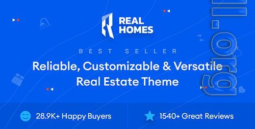 ThemeForest - RealHomes v3.20.0 - Estate Sale and Rental WordPress Theme - 5373914 - NULLED