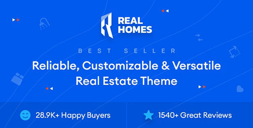 ThemeForest - RealHomes v3.20.0 - Estate Sale and Rental WordPress Theme - 5373914 - NULLED