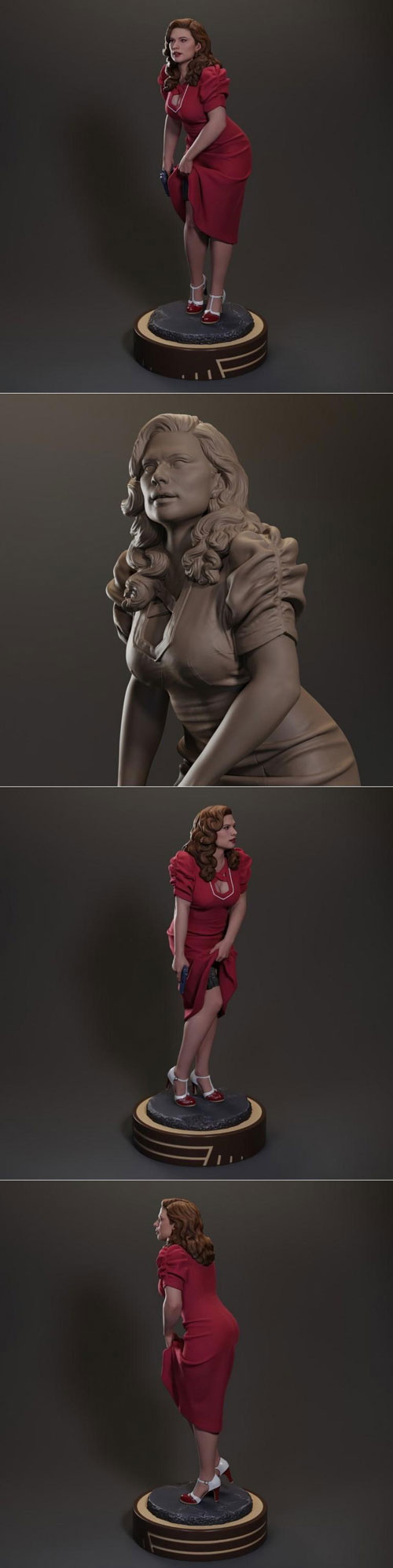 Peggy’s Secret - Agent Carter 3D STL 