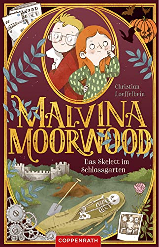 Cover: Löffelbein, Christian  -  Malvina Moorwood 2  -  Das Skelett im Schlossgarten