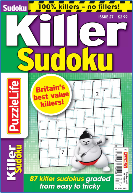 PuzzleLife Killer Sudoku - Issue 15 - August 2020