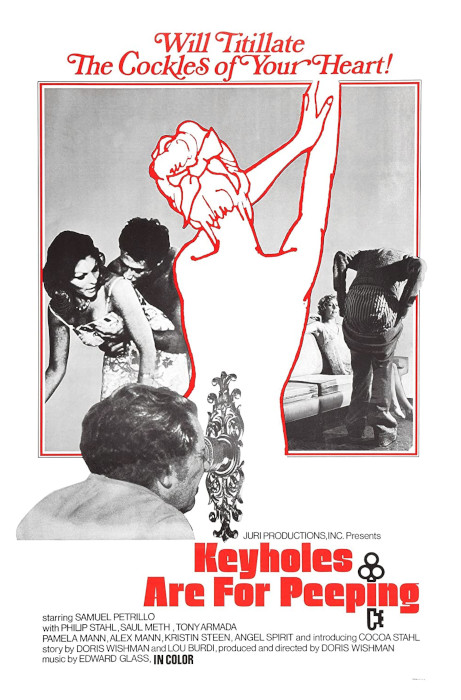 Keyholes Are For Peeping / Замочные скважины для подглядывания (Doris Wishman, Juri Productions) [1972 г., Erotic, Comedy, BDRip]