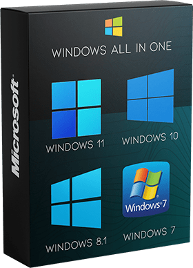 Windows All (7, 8.1, 10, 11) All Editions With Updates AIO 45in1 June 2022 Preactivated