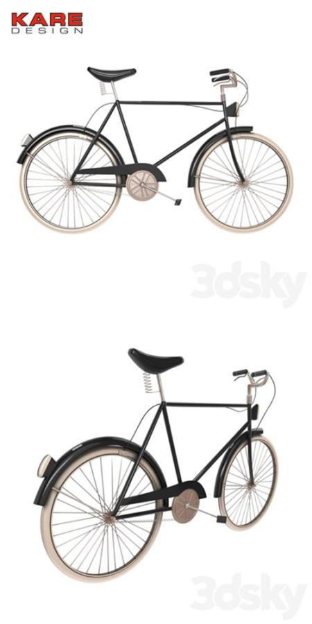 Kare Design City Bike 3D Model