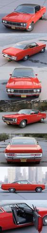 AMC Matador Coupe 1972 3D Model