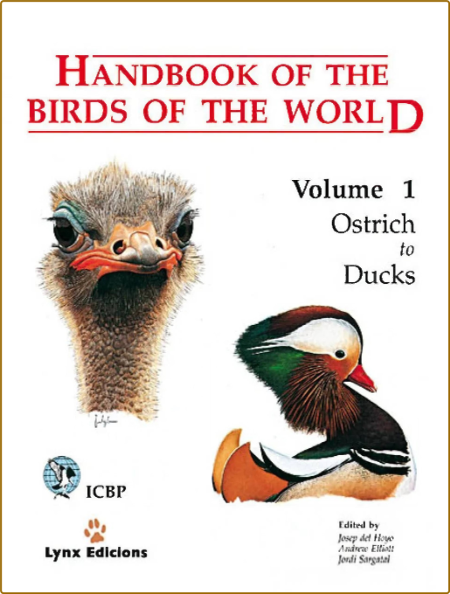 Del Hoyo J  Handbook of the Birds of the World  Vol 1  1992