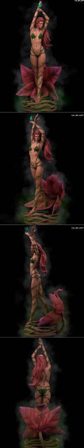 Poison Ivy 3D STL 