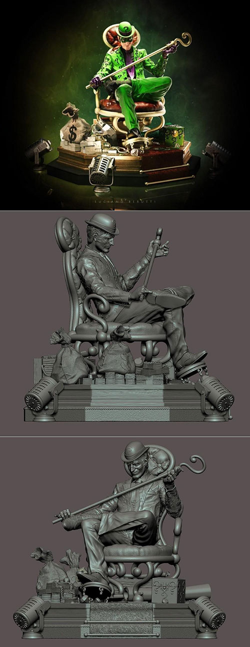 Riddler 3D STL 