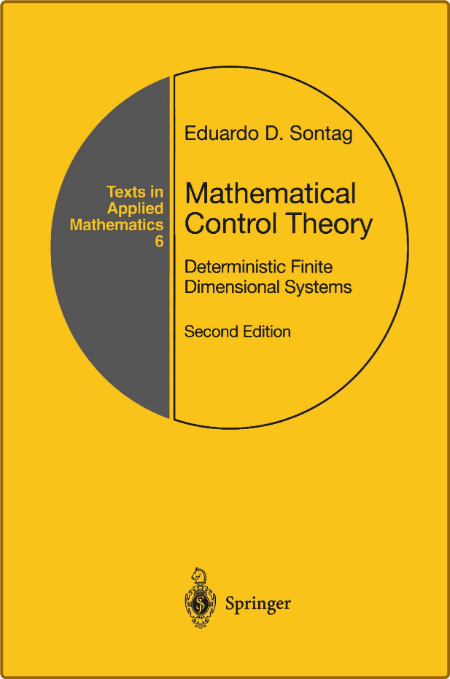 Sontag E  Mathematical Control Theory   Systems 2ed 1998