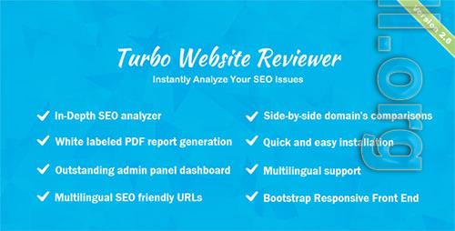 CodeCanyon - Turbo Website Reviewer v2.6 - In-depth SEO Analysis Tool - 20069330 - NULLED