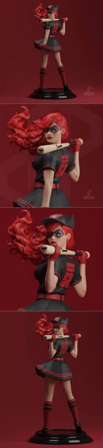 Batwoman 3D STL 