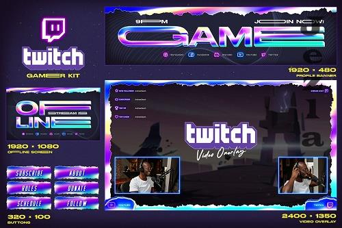 Holographic Twitch - 7360711 Holographic Twitch - 7360711