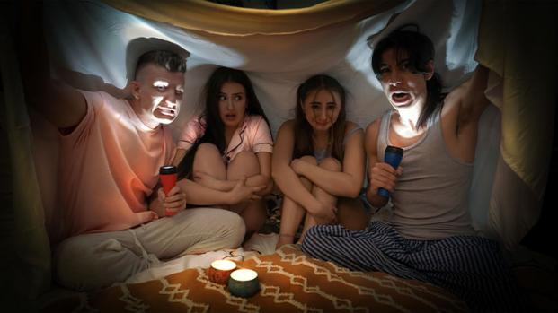 Aubree Valentine, Penelope Kay - Swappin' Scary Stories (2022 | FullHD)