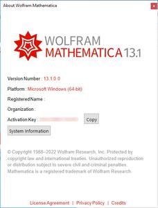 Wolfram Mathematica 13.1.0 Multilingual (Win / macOS / Linux)