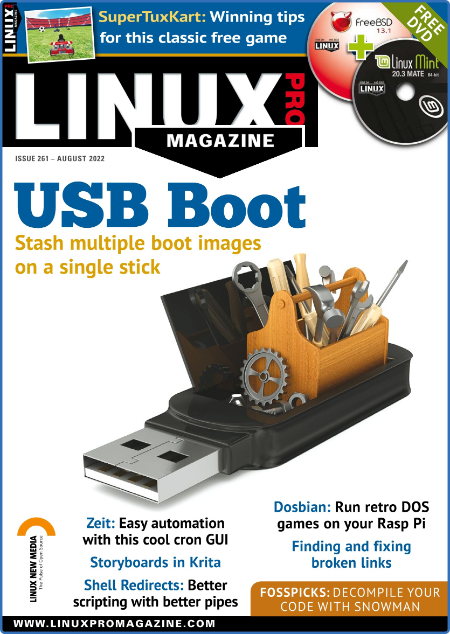 Linux Magazine USA - Issue 261 - August 2022