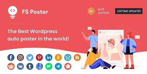CodeCanyon - FS Poster v5.3.5 - WordPress Auto Poster & Scheduler - 22192139 - NULLED