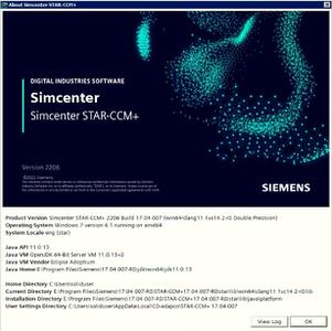 Siemens Star CCM+ 2206 (17.04.007)