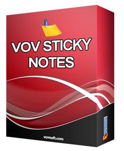 VovSoft Sticky Notes 8.0 Multilingual + Portable