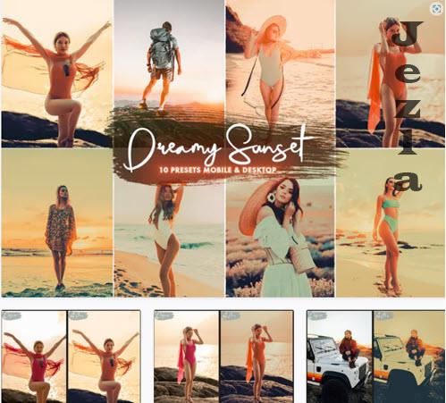 7 Dreamy Sunset Lightroom Presets Mobile & Desktop