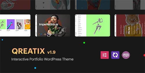ThemeForest - Qreatix v1.9.4 - Interactive Portfolio WordPress Theme - 31728964 - NULLED