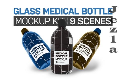 Glass Medical Bottle Kit - 7333348