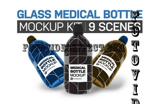 Glass Medical Bottle Kit - 7333348