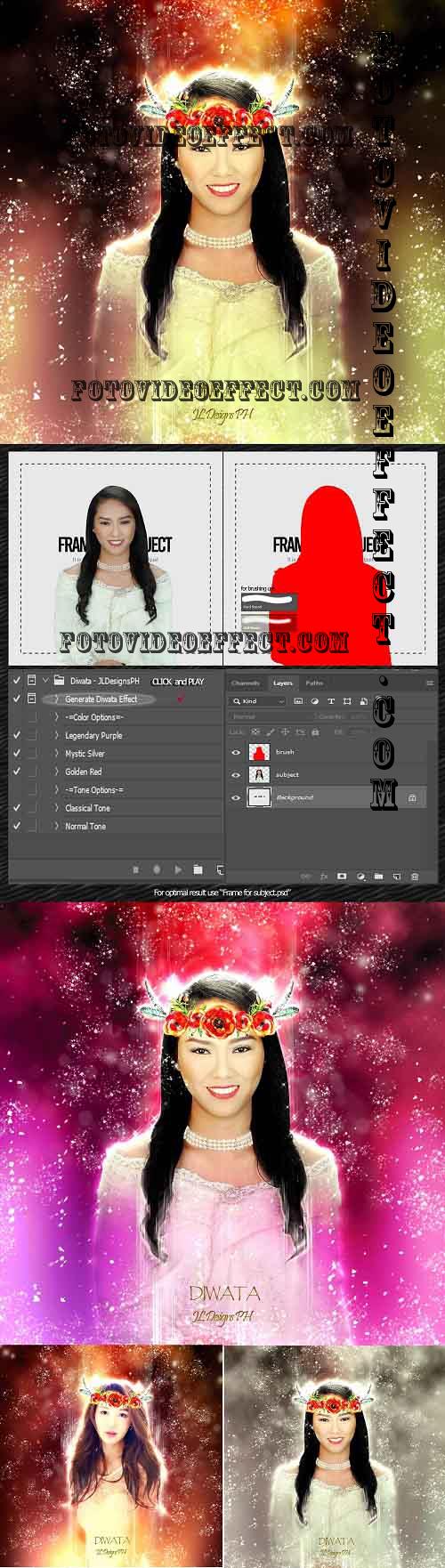 Diwata Photoshop Action - 5405962