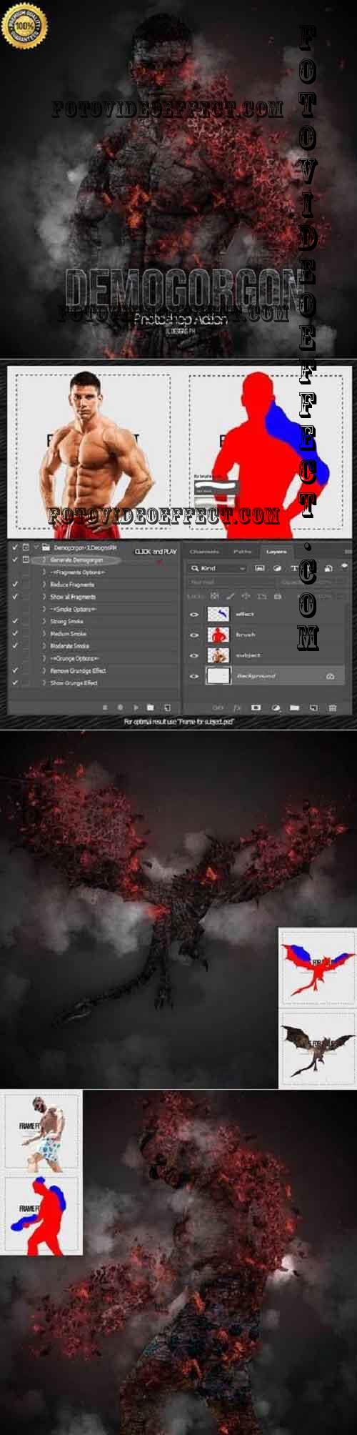 Demogorgon Photoshop Action - 5360744