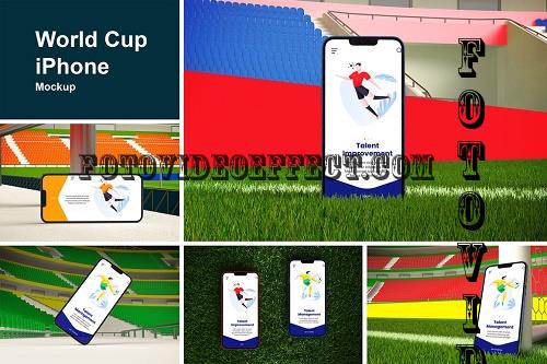 World Cup iPhone Mockup - 7336593