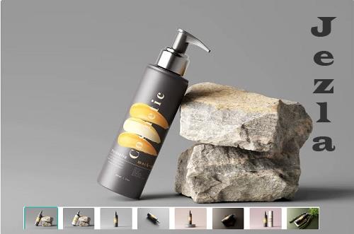 Pump Dispenser Bottle Mockups - 7291818 Pump Dispenser Bottle Mockups - 7291818